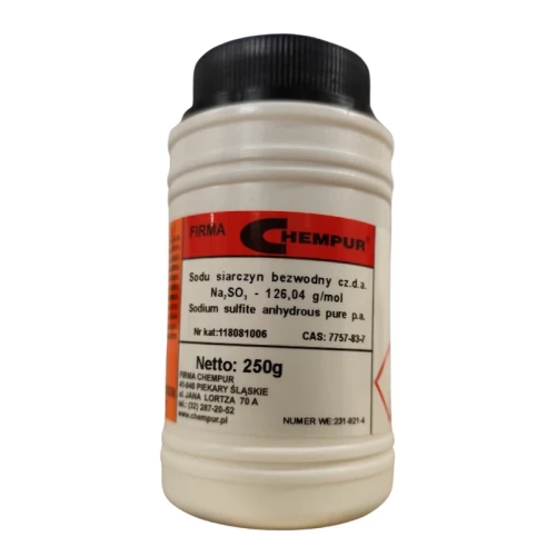 Siarczyn sodu bezwodny czda - 1KG - CAS 7757-83-7