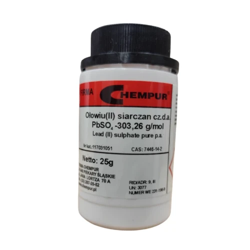 Siarczan ołowiu (II) czda - 25G - CAS 7446-14-2