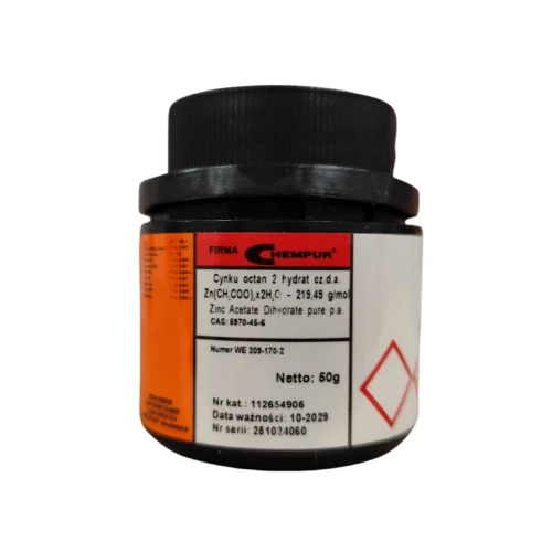 Octan cynku 2 hydrat czda - 1KG - CAS 5970-45-6