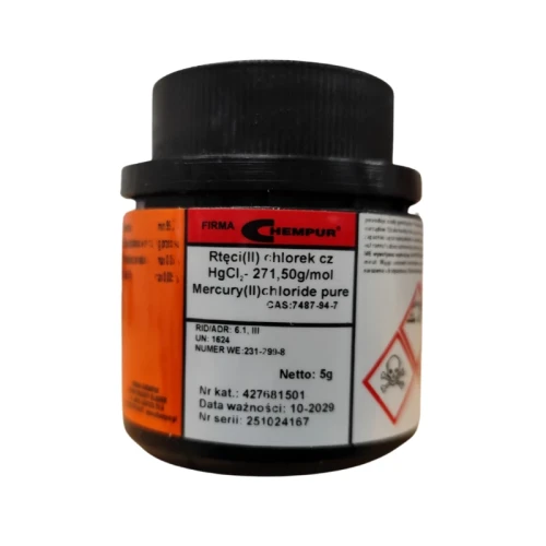 Chlorek rtęci (II) cz CAS 7487-94-7 - 5G