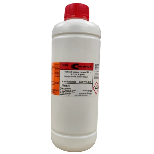Nadtlenek wodoru 50% cz - 5L - CAS 7722-84-1