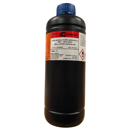 Kwas azotowy 65% spektr cz -1L - CAS 7697-37-2