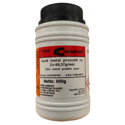 Cynk metal proszek - 500G - CAS 7440-66-6