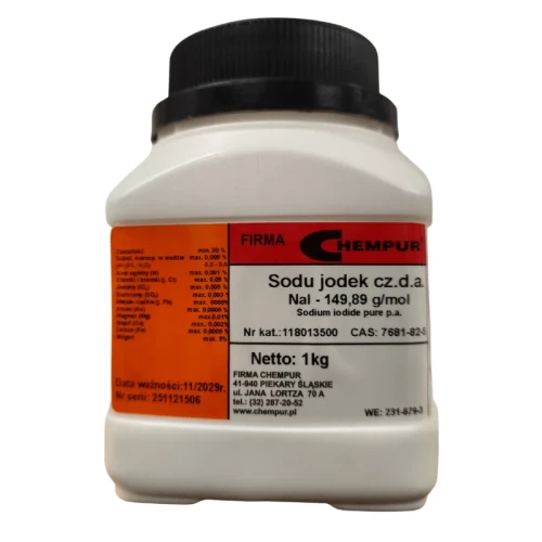 Jodek sodu czda - 1KG - CAS 7681-82-5