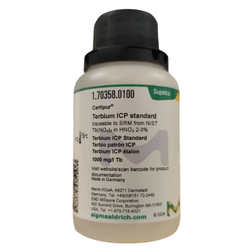 Roztwór wzorcowy terbu do ICP 1000mg/l w 2/3% kwasie azotowym - 100ML