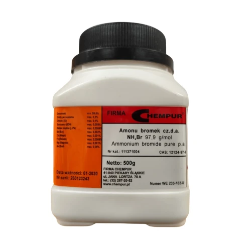 Bromek amonu czda - 500G - CAS 12124-97-9