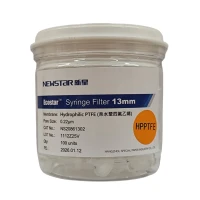 Filtry / sączki strzykawkowe PTFE hydrofilowe