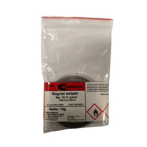 Magnez wstążka - 10G - CAS 7439-95-4