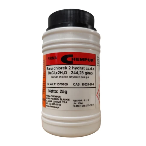 Chlorek baru 2 hydrat czda - 1KG - CAS 10326-27-9