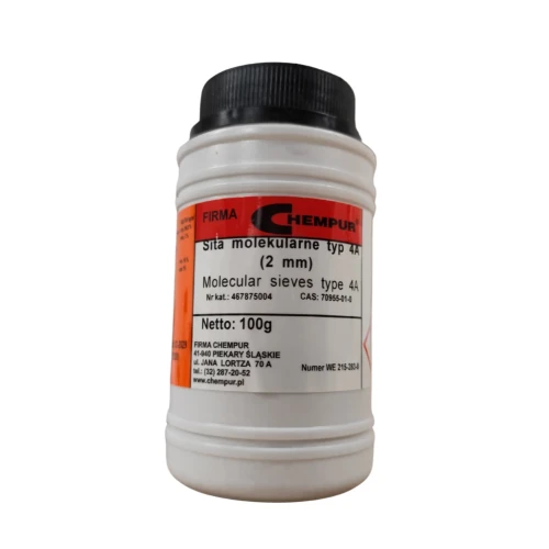 Sita molekularne 4A (2mm) CAS 70955-01-0 opakowanie 500g