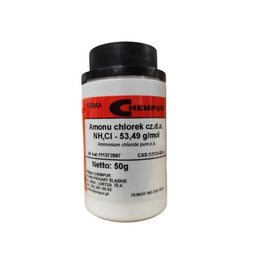 Chlorek amonu czda CAS 12125-02-9 opakowanie 1KG
