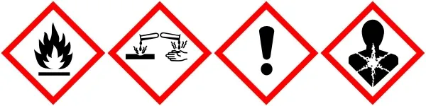 Substancja: łatwopalna, żrąca, drażniąca, możliwie rakotwórcza Fenol 1mol/l w etanolu oznaczenia dotyczące bezpieczeństwa