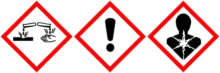 Cyny (II) chlorek bezwodny czda oznaczenia dotyczące bezpieczeństwa