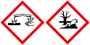 Odważka analityczna azotan srebra 0,1mol/l ciecz - Oznaczenia Bezpieczeństwa