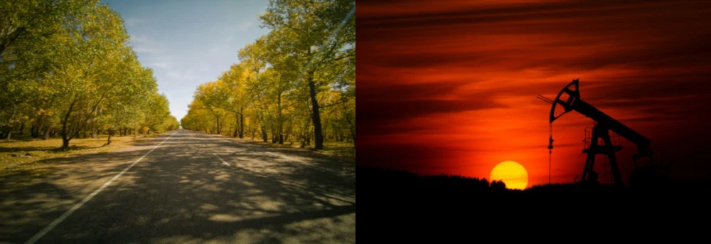 Chryzen można znaleźć w asfalcie oraz ropie naftowej